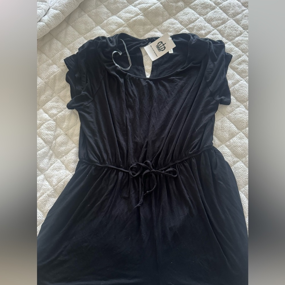 Black Keyhole romper